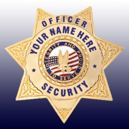 Security Officer Star Badge
